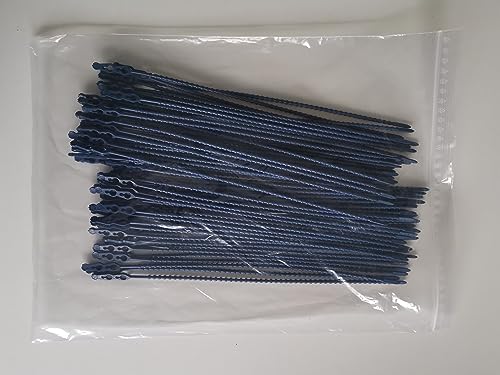 Detektierbare Blitzbinder Schnellbinder (Kabelbinder/Cable ties) - 100 Stk. - wiederverschließbar - detektierbar - detectable - versch. Größen - (320) von detektierbar.de