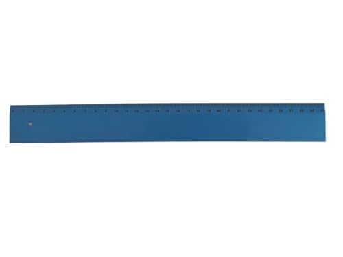 Lineal aus Kuststoff, detektierbar, detectable ruler, blau (20 cm) von detektierbar.de