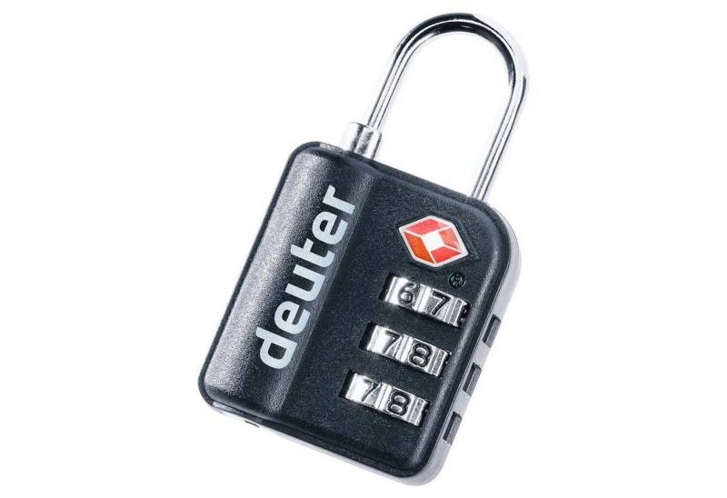 deuter Vorhängeschloss TSA Pad Lock - Schloss (black) von deuter