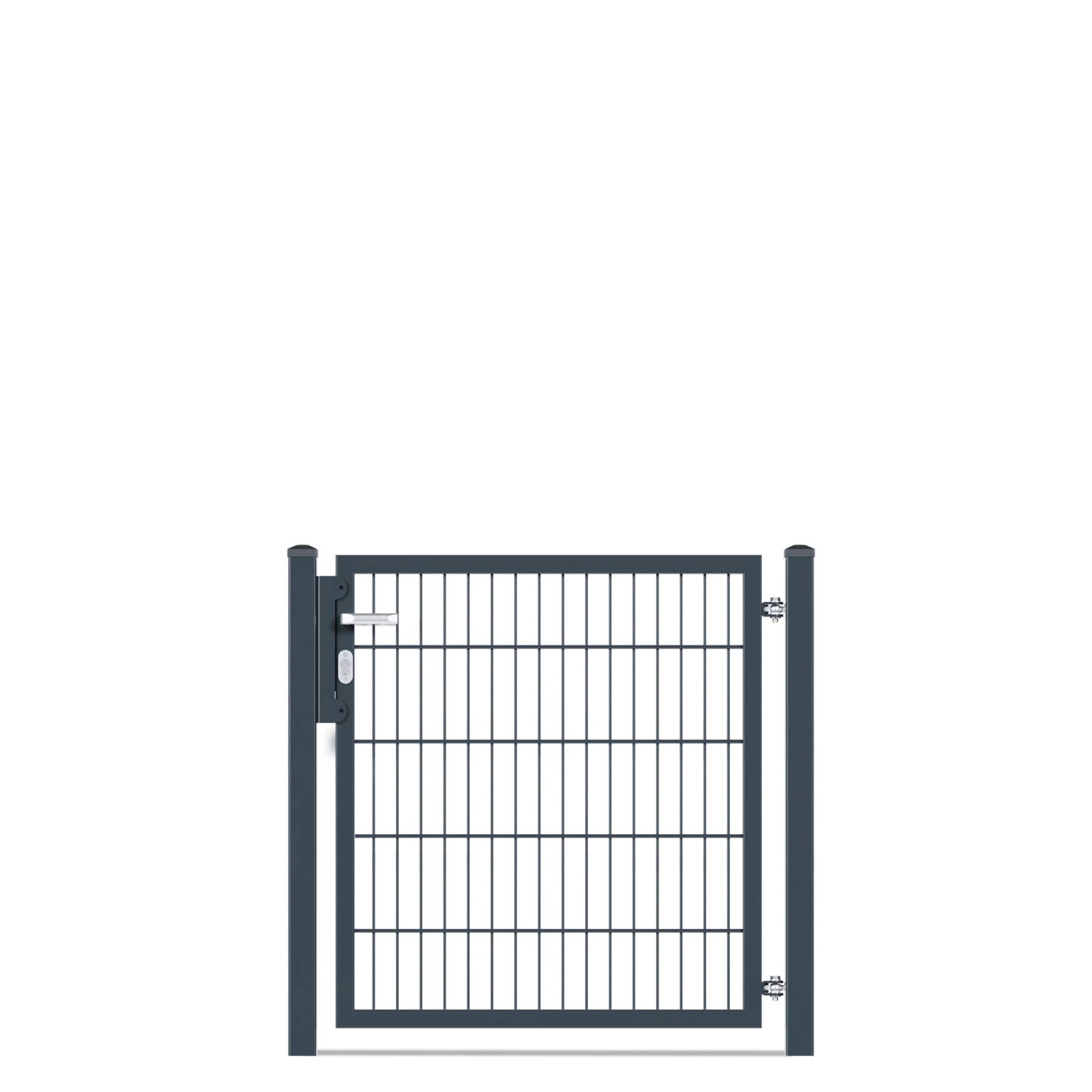 deutsche zauntechnik Drehflügeltor 'Vario basic DS' anthrazitgrau 100 x 100 cm deutsche zauntechnik Drehflügeltor 'Vario basic DS' anthrazitgrau 100 x 100 cm von deutsche zauntechnik