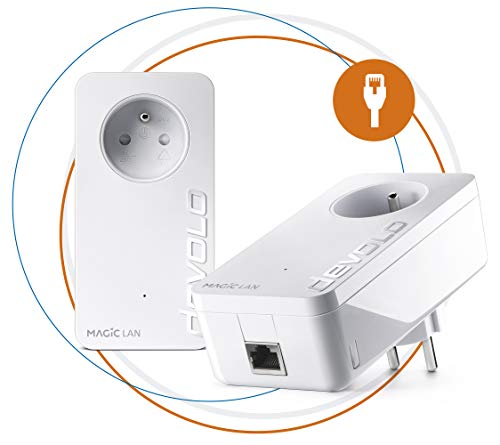 Devolo Magic 1 WiFi Mini weiß weiß 2400 Mbps MAGIC 2 (geeignet für Frankreich) Devolo Magic 1 WiFi Mini weiß weiß 2400 Mbps MAGIC 2 (geeignet für Frankreich) von Devolo