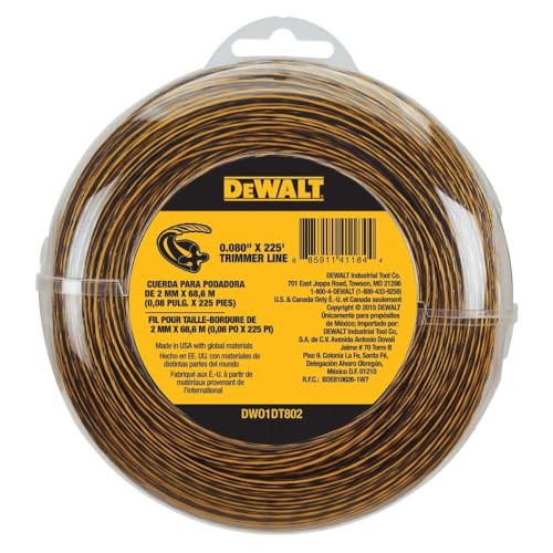 BLACK + DECKER Dewalt Stok Original OEM Ersatz-Trimmerfaden # DWO1DT802 BLACK + DECKER Dewalt Stok Original OEM Ersatz-Trimmerfaden # DWO1DT802 von BLACK + DECKER