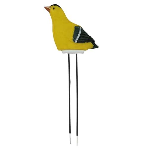 dewdat Bodenfeuchtigkeitsmesser - Vogelform Feuchtigkeitsmesser | Resin Deko Intelligentes Pflanzenhygrometer Für Haus Garten Freiland Gewächshaus Bonsai von dewdat