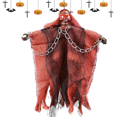 dewdat Halloween-Dekoration,Kettengeister-Spukdeko Gruselschmuck | Halloween Deko Und Partyzubehör Für Innenbereich Und Außenbereich Für Zimmer Garten Terrasse Gruselhaus Vorgarten dewdat Halloween-Dekoration,Kettengeister-Spukdeko Gruselschmuck | Halloween Deko Und Partyzubehör Für Innenbereich Und Außenbereich Für Zimmer Garten Terrasse Gruselhaus Vorgarten von dewdat