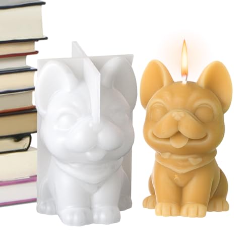 dewdat Hundekerzen Silikonform | Hobbygussform Für Haus Und Bastelprojekte - Dekofigur Beton Gießwerkzeug Mit 3D Handwerksform Für Gips Und Kerzenherstellung dewdat Hundekerzen Silikonform | Hobbygussform Für Haus Und Bastelprojekte - Dekofigur Beton Gießwerkzeug Mit 3D Handwerksform Für Gips Und Kerzenherstellung von dewdat