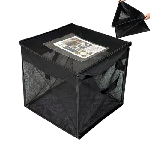 dewdat Outdoor Mülleimer mit Deckel - 125 Liter Terrassenmülleimer | Klappbarer Abfalleimer Für Terrasse Garten Haus Garage dewdat Outdoor Mülleimer mit Deckel - 125 Liter Terrassenmülleimer | Klappbarer Abfalleimer Für Terrasse Garten Haus Garage von dewdat