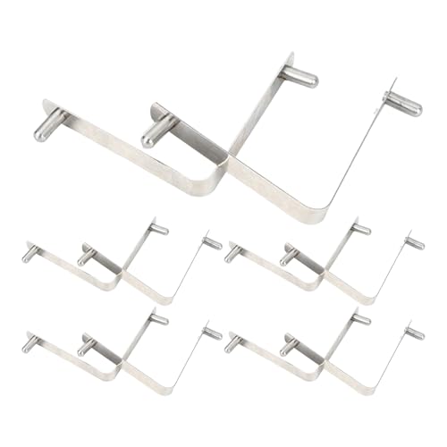 dewdat Pool Butterfly V-Clips, Ersatzzubehör Für Poolbürsten, Clips Zum Befestigen Von Poolreinigungszubehör Im Außenbereich von dewdat
