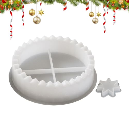 dewdat Silikon Weihnachtsformen - Adventskalender Kerzenständer Form Kalender - 2 Stück Silikonformen Für Gips Zement Beton Guss Projekt Kunst dewdat Silikon Weihnachtsformen - Adventskalender Kerzenständer Form Kalender - 2 Stück Silikonformen Für Gips Zement Beton Guss Projekt Kunst von dewdat