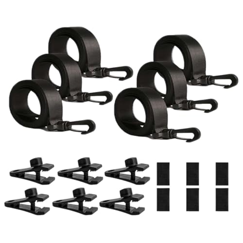 dewdat Solardecken Rollenbefestigungsset für Schwimmbecken - Befestigungsset Für Schwimmbad Rollen - Einfache Montage Starker Halt Abdeckungsgurthalterung für Terrasse Garten Haus von dewdat