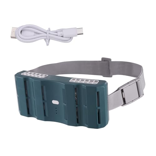 dewdat Tragbarer Taillenventilator,Tragbarer Gürtellüfter mit Clip für Kühlung | Zwei Luftströme 3 Geschwindigkeiten Für Wandern Radfahren Camping Reisen Klettern Sommer dewdat Tragbarer Taillenventilator,Tragbarer Gürtellüfter mit Clip für Kühlung | Zwei Luftströme 3 Geschwindigkeiten Für Wandern Radfahren Camping Reisen Klettern Sommer von dewdat