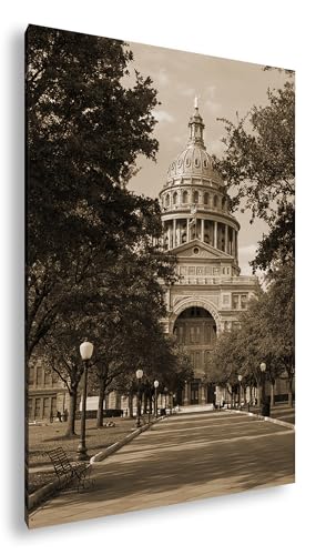 deyoli Leinwandbild Kapitol in Austin, Texas, beeindruckend und historisch Format: 70x50cm Effekt:Sepia XXL Kunstdruck Bild auf Holzrahmen/Wandbild/Wohnzimmer Dekoration deyoli Leinwandbild Kapitol in Austin, Texas, beeindruckend und historisch Format: 70x50cm Effekt:Sepia XXL Kunstdruck Bild auf Holzrahmen/Wandbild/Wohnzimmer Dekoration von deyoli