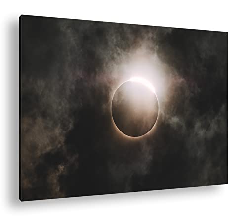 deyoli dunkelheitbringende Sonnenfinsternis Format: 60x40 als Leinwandbild, Motiv fertig gerahmt auf Echtholzrahmen, Hochwertiger Digitaldruck, Kein Poster oder Plakat deyoli dunkelheitbringende Sonnenfinsternis Format: 60x40 als Leinwandbild, Motiv fertig gerahmt auf Echtholzrahmen, Hochwertiger Digitaldruck, Kein Poster oder Plakat von deyoli