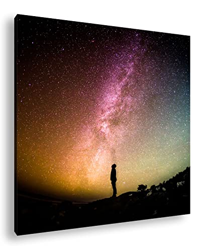 deyoli ein Meer aus Sternen Format: 60x60 als Leinwandbild, Motiv fertig gerahmt auf Echtholzrahmen, Hochwertiger Digitaldruck, Kein Poster oder Plakat deyoli ein Meer aus Sternen Format: 60x60 als Leinwandbild, Motiv fertig gerahmt auf Echtholzrahmen, Hochwertiger Digitaldruck, Kein Poster oder Plakat von deyoli