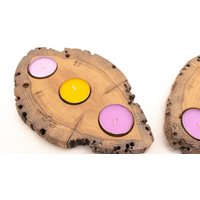Recovery Holz Kerzenhalter | Kerzenständer Mit Duftkerzen Souvenirs Von Venedig von dezottidesign