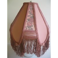 Schöne Vintage Teerose Handgemachte Lampenschirm von dfayedesigns