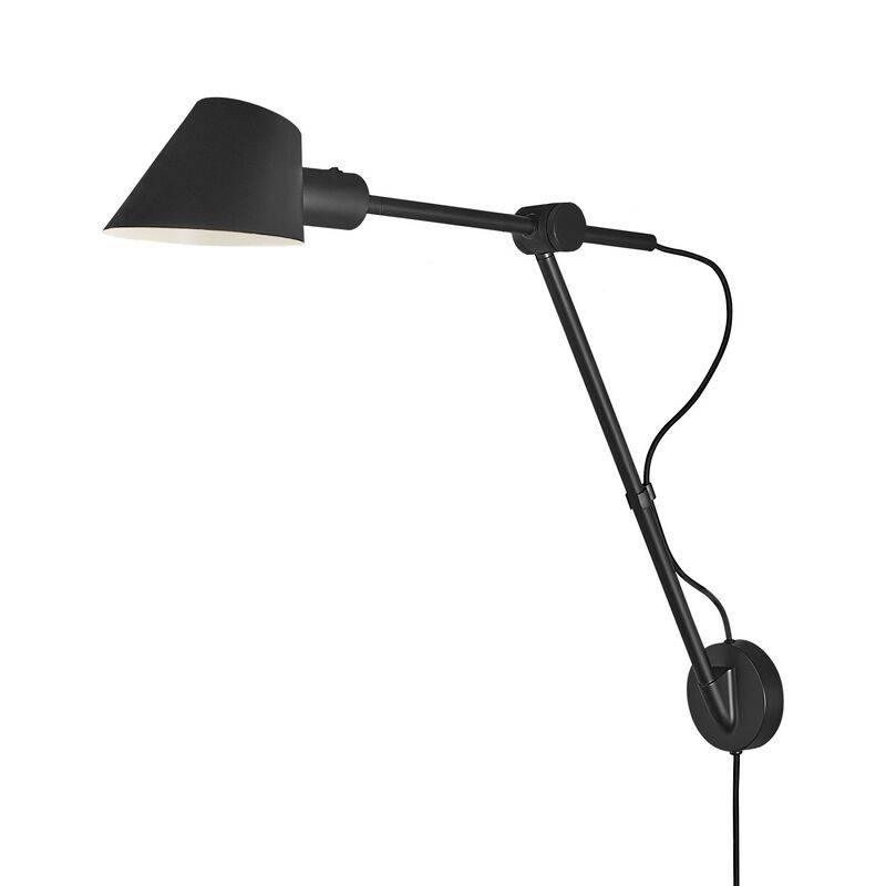 dftp Stay Long Wandleuchte schwarz E27 von dftp design for the people