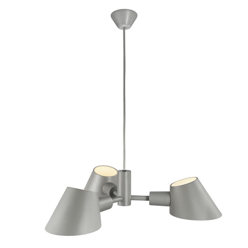 dftp Stay Pendelleuchte grau E27 von dftp design for the people