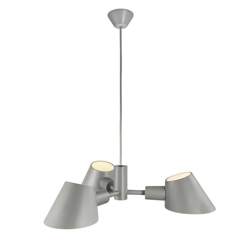 dftp Stay Pendelleuchte grau E27 von dftp design for the people