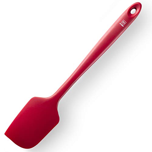 DI ORO® - Extra großer Silikonspatel - 315ºC hitzebeständige Teigschaber - Ergonomisches nahtloses einteiliges Design - Antihaft-Silikon mit Edelstahl S-Core Technologie von di Oro Living