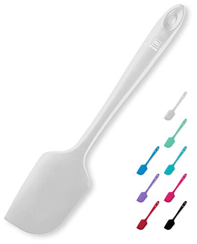 DI ORO® – Großer Silikon-Spatel – 315ºC hitzebeständiger Spatel – nahtloses Design – Pro-Grade Antihaft-Silikon-Gummi mit verstärkter S-Core-Technologie aus Edelstahl von di Oro Living