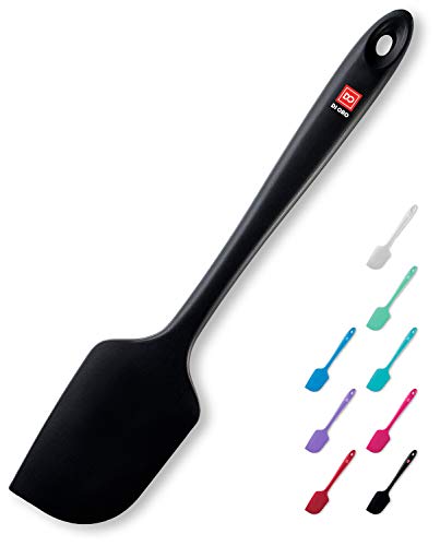 DI ORO® – Großer Silikon-Spatel – 315ºC hitzebeständiger Spatel – nahtloses Design – Pro-Grade Antihaft-Silikon-Gummi mit verstärkter S-Core-Technologie aus Edelstahl von di Oro Living
