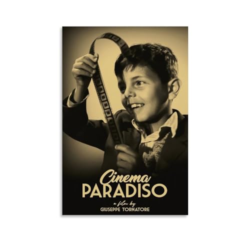 diDIdo Nuovo-Cinema-Paradiso-Movie (5) Poster für Wandposter für Zimmer, ästhetische Raumdekoration, Teenagerzimmer-Dekor für Mädchen, Wanddekoration, 30 x 45 cm von diDIdo