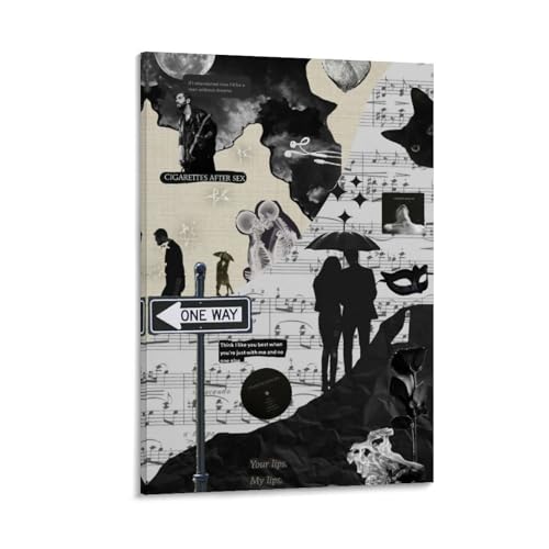 diDIdo Zigarettess Aftersex (28) Poster für Wandposter für Zimmer, ästhetische Raumdekoration, Teenagerzimmerdekoration für Mädchen, Wanddekoration, 30 x 45 cm von diDIdo