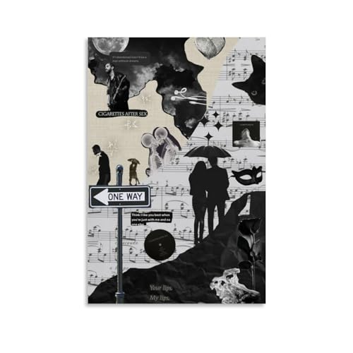 diDIdo Zigarettess Aftersex (28) Poster für Wandposter für Zimmer, ästhetische Raumdekoration, Teenagerzimmerdekoration für Mädchen, Wanddekoration, 30 x 45 cm von diDIdo