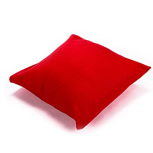 diMio Kissenbezug 40x80 in Rot aus Baumwolle mit Hotelverschluss in 10 Größen und 12 trendigen Farben, Kissenhülle für Wohnzimmer und Schlafzimmer von diMio