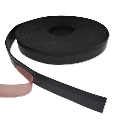 diconfa PROFILINE PLUS Splitterschutz GUMMI PLUS - LÄNGE: 0,25m bis 10m - kompatibel mit Festool Führungsschiene 491504 - KLEBER: rot, TESAFIX - AUSWAHL: 1090mm (1,09m) - Spanreißschutz von diconfa