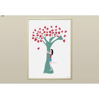 Poster Baum Des Lebens 3 Formate Didouch von didouch
