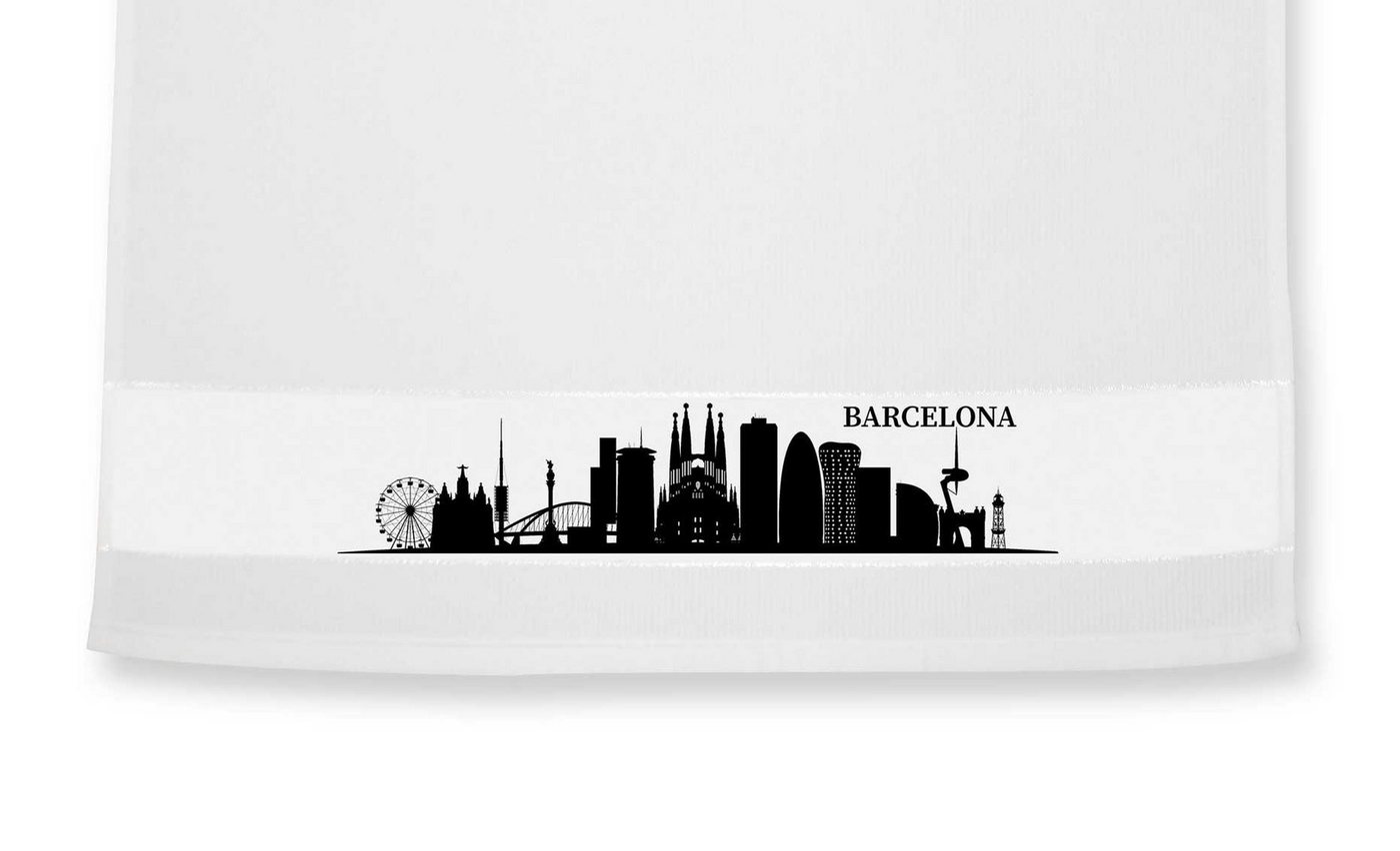 die Stadtmeister Geschirrtuch Skyline Barcelona von die Stadtmeister