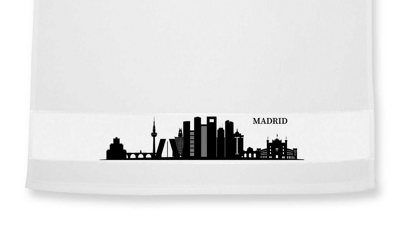 die Stadtmeister Geschirrtuch Skyline Madrid von die Stadtmeister