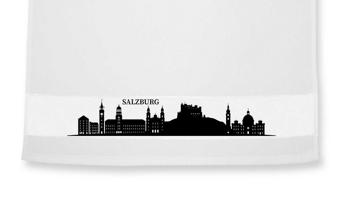 die Stadtmeister Geschirrtuch Skyline Salzburg von die Stadtmeister