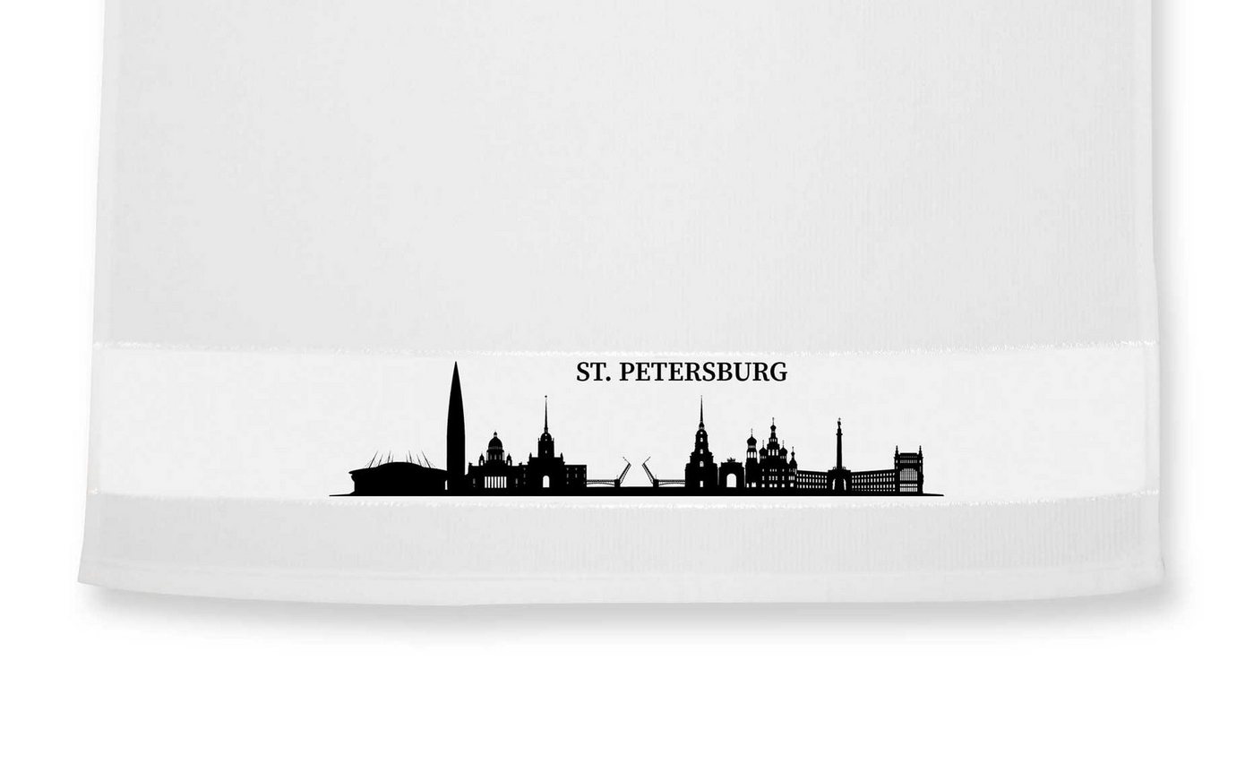 die Stadtmeister Geschirrtuch Skyline St. Petersburg von die Stadtmeister