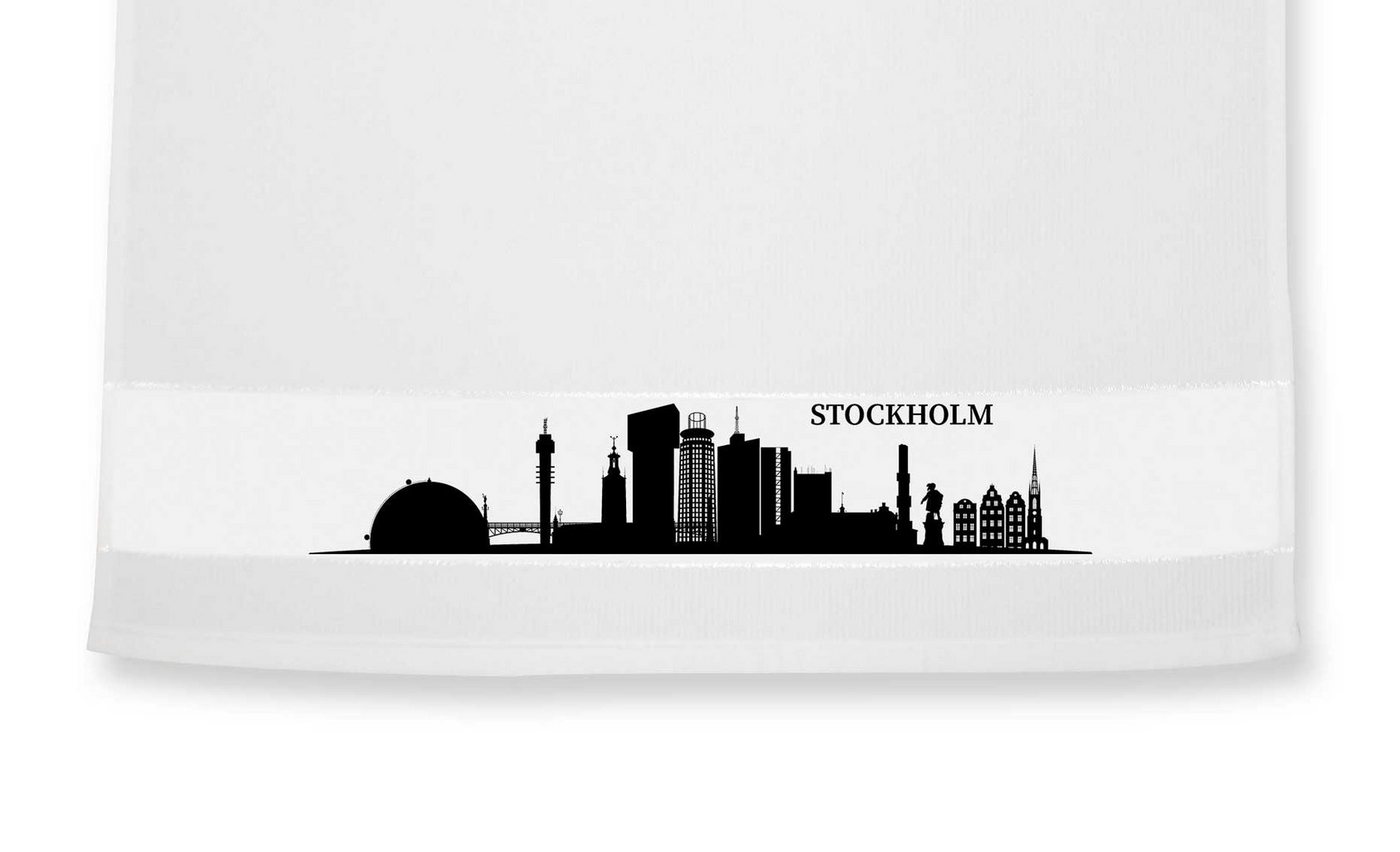 die Stadtmeister Geschirrtuch Skyline Stockholm von die Stadtmeister