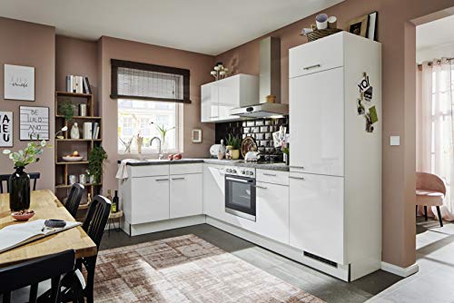 die online küche Küchenzeilen, Holz, 280 x 160 cm von die online küche