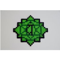 Herzchakra Anahata Bügelperlen - Untersetzer Wanddekoration Fensterbild Grünes Chakra Raumgestaltung Positive Energie Energiearbeit Herzchakra Anahata Bügelperlen - Untersetzer Wanddekoration Fensterbild Grünes Chakra Raumgestaltung Positive Energie Energiearbeit von dieBiene