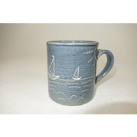 Segelschiff-Tasse, Handgetöpfert Segelschiff-Tasse, Handgetöpfert von dieToepferwerkstatt