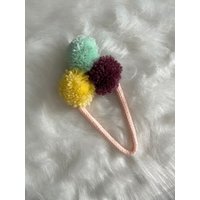 Eiswaffel Aus Strick, Eistüte, Strickeis, Dekoration Draht, Eis Wolle - Geschenk Kinderzimmer von dieUnikateria