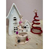 Weihnachtsbaum, Tannenbaum Tischdeko, Besondere Weihnachtsdeko, Deko Aus Wolle Weihnachtsbaum, Tannenbaum Tischdeko, Besondere Weihnachtsdeko, Deko Aus Wolle von dieUnikateria