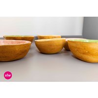 6Er-Set Müslischüsseln Aus Ton | Wähle 14 Farben| Handgemacht von dieWirkstatt