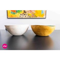 Salatschüssel Aus Ton | Handgemacht von dieWirkstatt