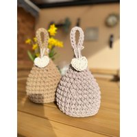 Gehäkelter Türstopper Mit Herz - Makramee Deko Türhalter Aus Baumwolle Boho Wohnaccessoire, Geschenkidee Gehäkelter Türstopper Mit Herz - Makramee Deko Türhalter Aus Baumwolle Boho Wohnaccessoire, Geschenkidee von diefranzens