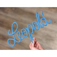 Personalisierter Schriftzug Aus Wolle, Namenschild Kinderzimmer, Geschenk Zur Geburt Geburtstag Taufe Ostern Oder Weihnachten, Wanddeko Personalisierter Schriftzug Aus Wolle, Namenschild Kinderzimmer, Geschenk Zur Geburt Geburtstag Taufe Ostern Oder Weihnachten, Wanddeko von diekleineMotte
