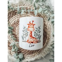 Kinderspardose, Spardose Personalisiert, Safari Tiere, Geschenkidee, Kindergeschenke, Geldgeschenk von diemanufakturshop