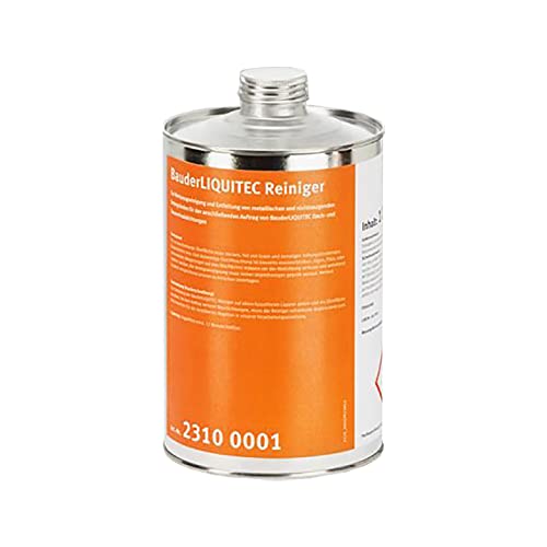 BAUDER ® LIQUITEC Reiniger | Werkzeugreiniger und zur Entfettung von metallischen und Reinigung nichtsaugender Untergründe für den Auftrag von Bauder LIQUITEC Dach- und Bauwerksabdichtung von BAUDER®