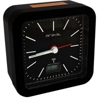 Miraval Funkwecker mit Digitaler Datumsanzeige Temperatur Geräuschlos - 4-MV1021-1 von digi-tech GmbH