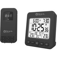 Miraval LCD Funk-Wetterstation mit Außensensor Wecker Funkuhr Kalender Datum 2 Alarme - 4-MV5832-2 Miraval LCD Funk-Wetterstation mit Außensensor Wecker Funkuhr Kalender Datum 2 Alarme - 4-MV5832-2 von digi-tech GmbH