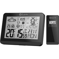 Moderne Design Funk-Wetterstation mit Aussensensor bennenbar Mondphase Sonnenaufgang Moderne Design Funk-Wetterstation mit Aussensensor bennenbar Mondphase Sonnenaufgang von digi-tech GmbH
